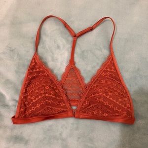Orange Victoria’s Secret bralette